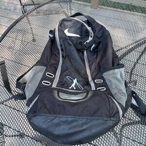 Nike Swingman Baseball/Softball Backpack Black Ken Griffey Jr. Equipment Bag
